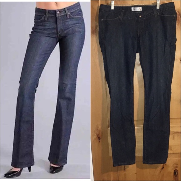 Wrangler Girls Jeans Boot Cut Dark Wash – Bambina, Vestibilità Regolabile, Ricamo Sulle Tasche, Taglie 4-6x